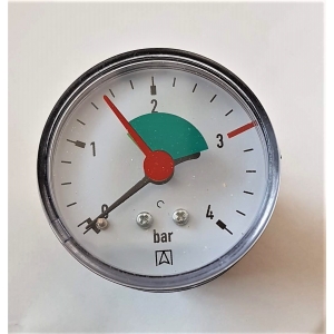 AFRISO Manometr grzewczy HZ 50 exc, fi 50 mm, 0÷4 bar, G1/4'' exc, kl. 2,5